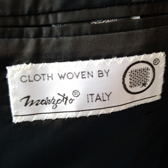 Lord West Men's Suit Jacket Black Size 42 Long - Picture 3 of 3